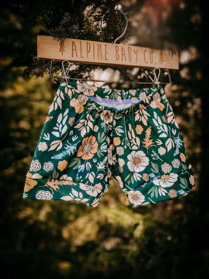 Whimsy Floral  l  | Adventure Shorts