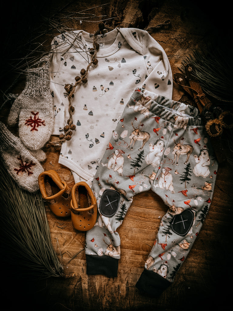 Mittens   |  Natural Onesie