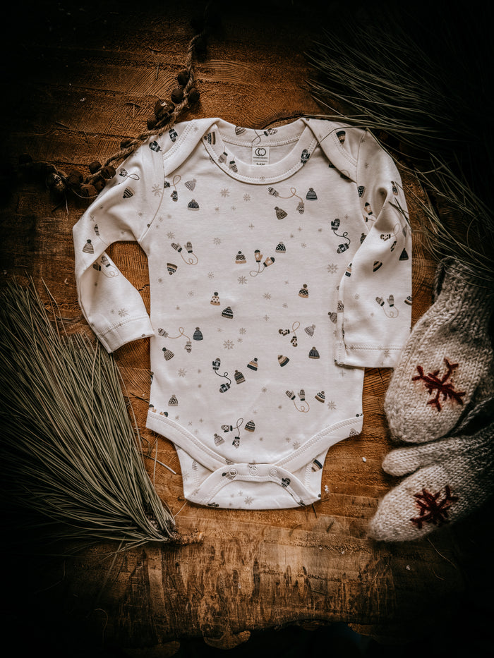 Mittens   |  Natural Onesie
