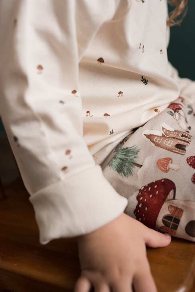 Mushroom  | Long Sleeve Crew