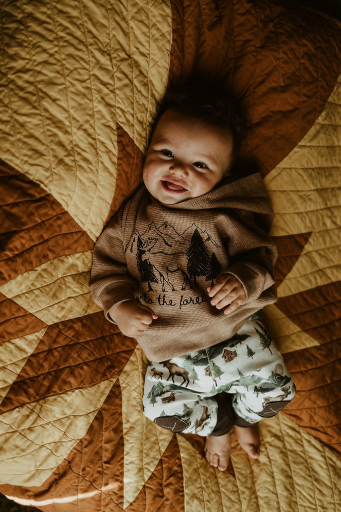 Into The Forest  | Waffle Hoodie