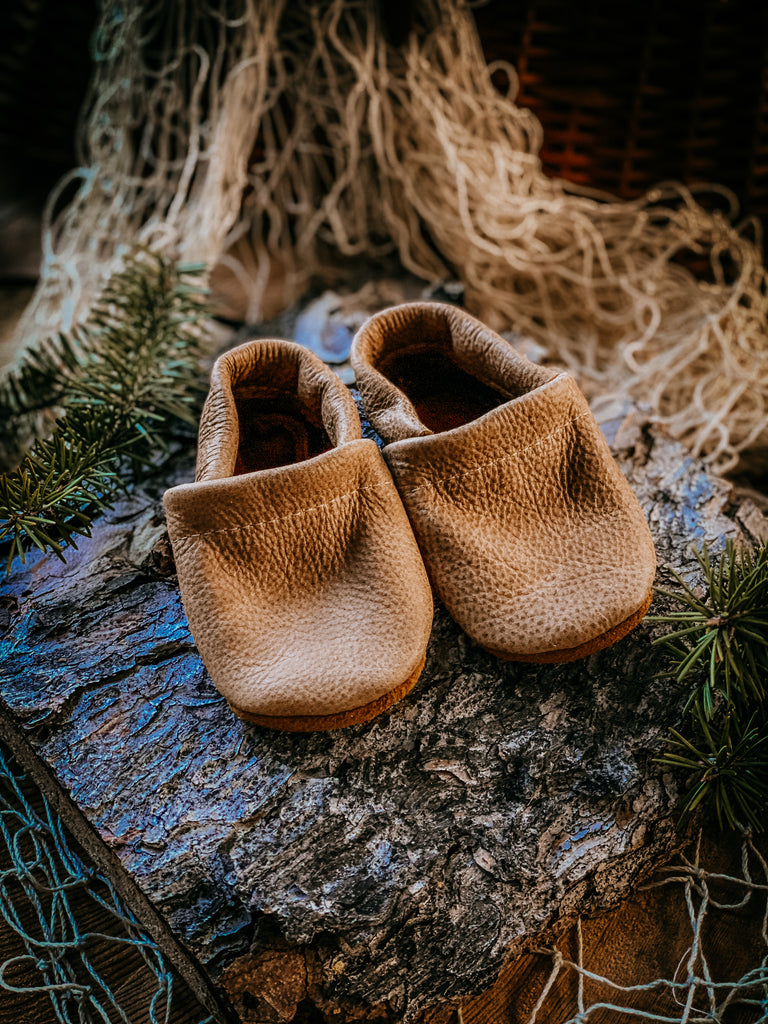 Wood Loafer Moccasins