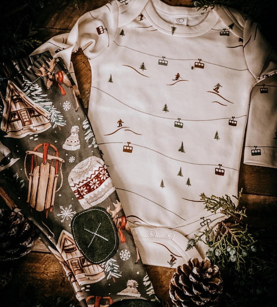 Skiing |  Natural Onesie