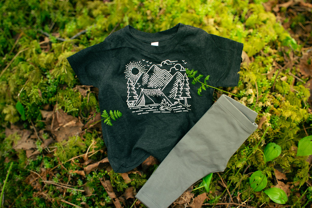 Tent Life    | Black Tee