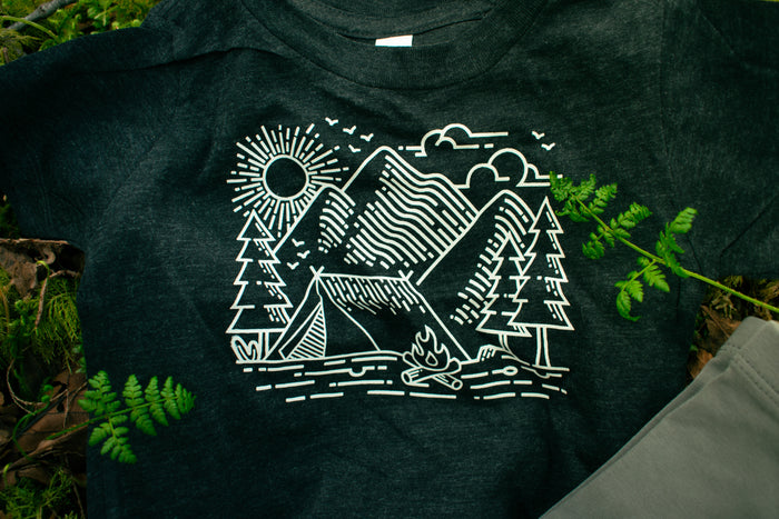 Tent Life    | Black Tee