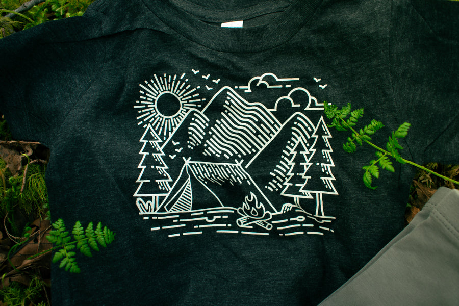 Tent Life    | Black Tee