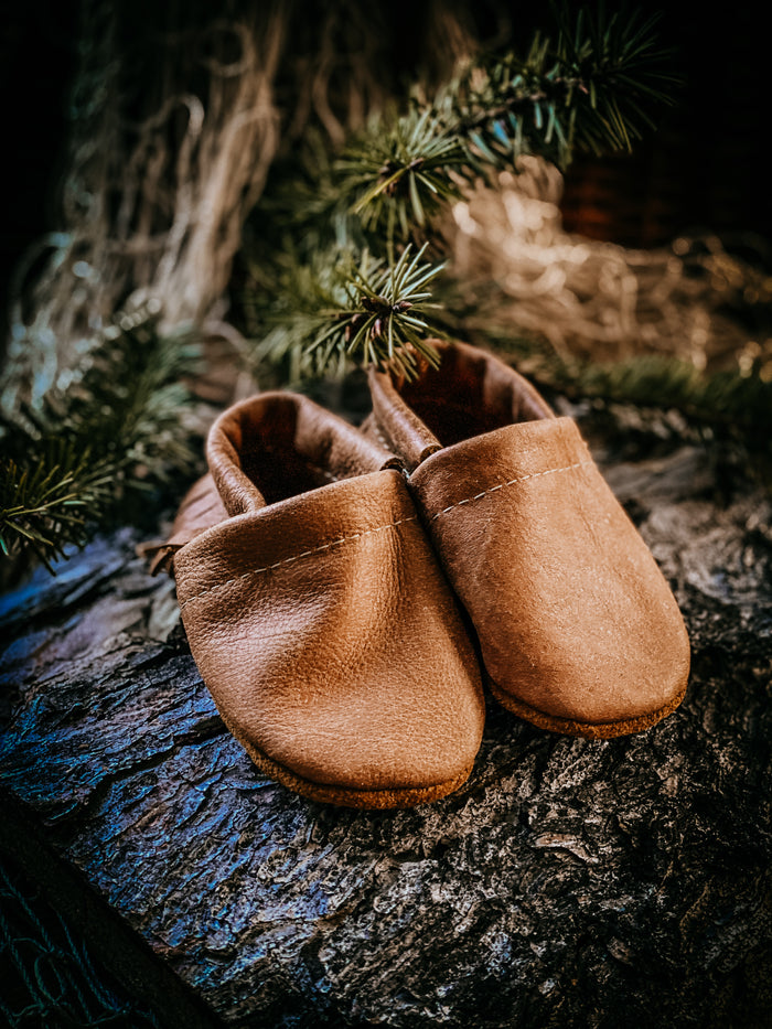 Tribe Leather  Moccasins