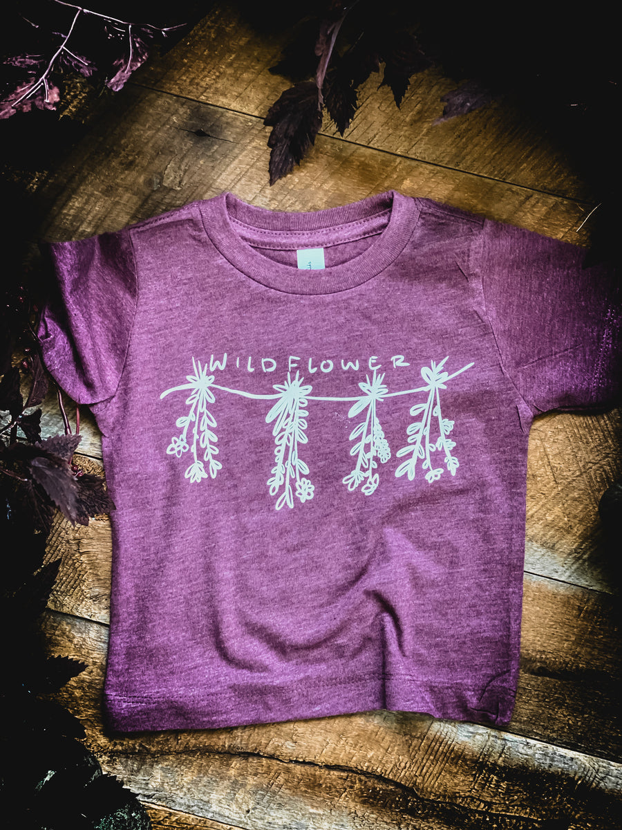 Wildflower  | Maroon Tee