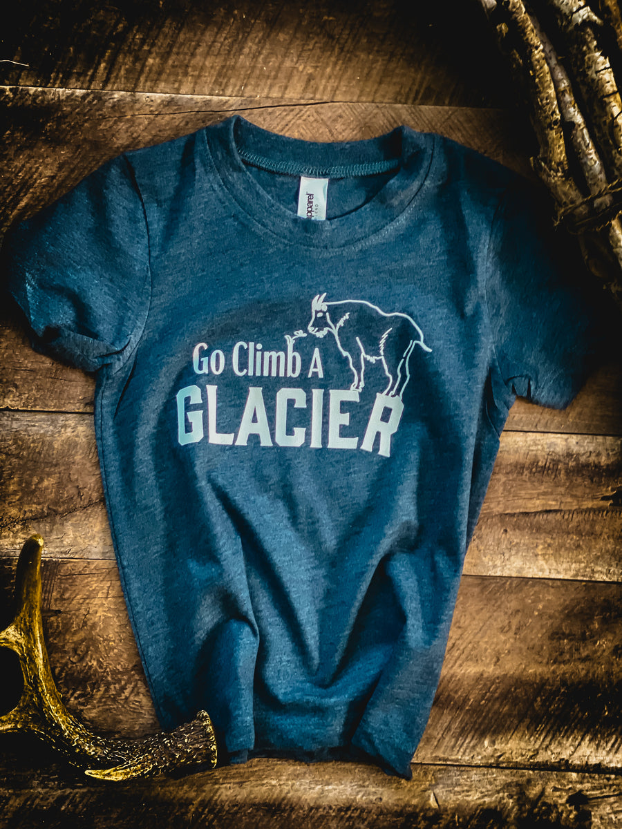 Climb a Glacier  | Indigo Toddler Tee