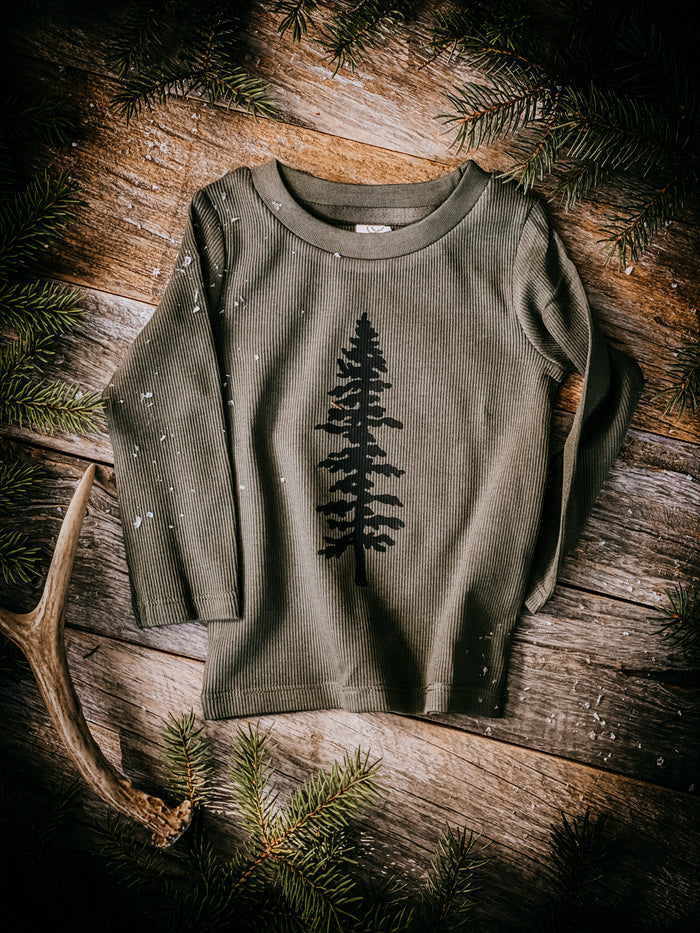 Alpine Tree  | Cypress Ribbed Top