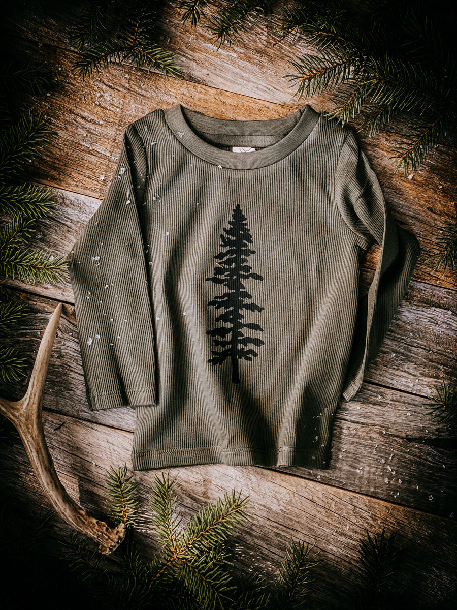 Alpine Tree  | Cypress Ribbed Top