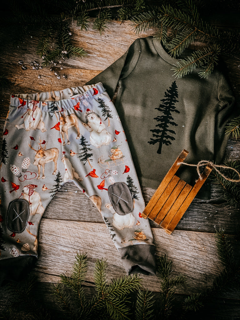 Alpine Tree  | Cypress Ribbed Top
