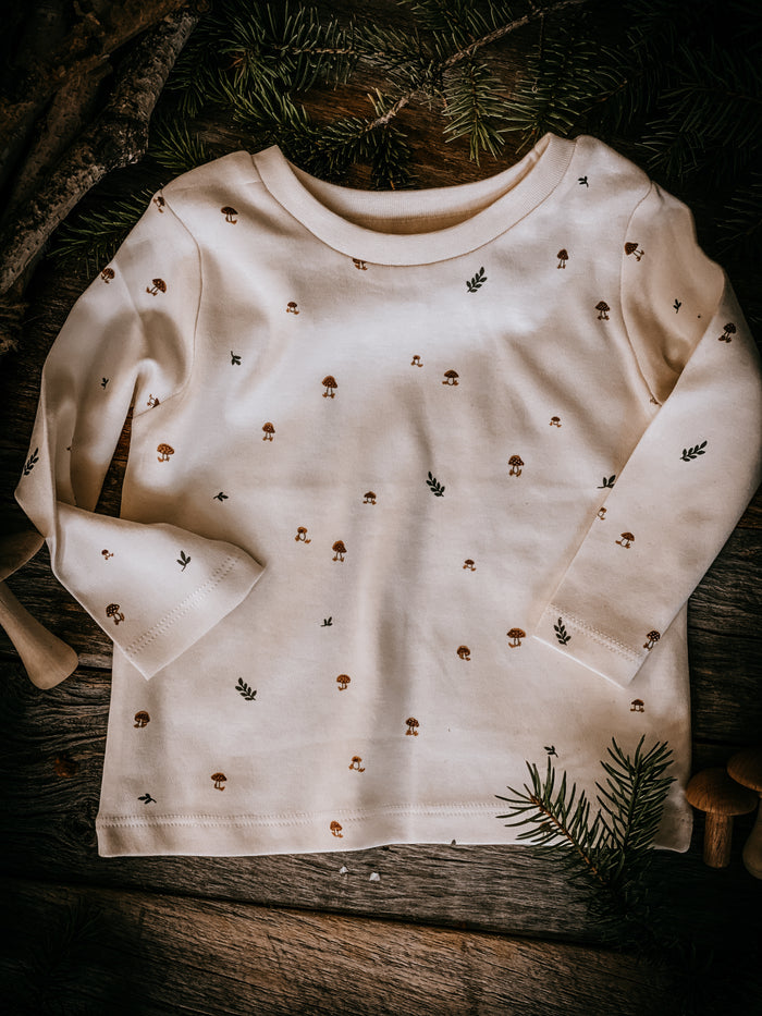 Mushroom  | Long Sleeve Crew