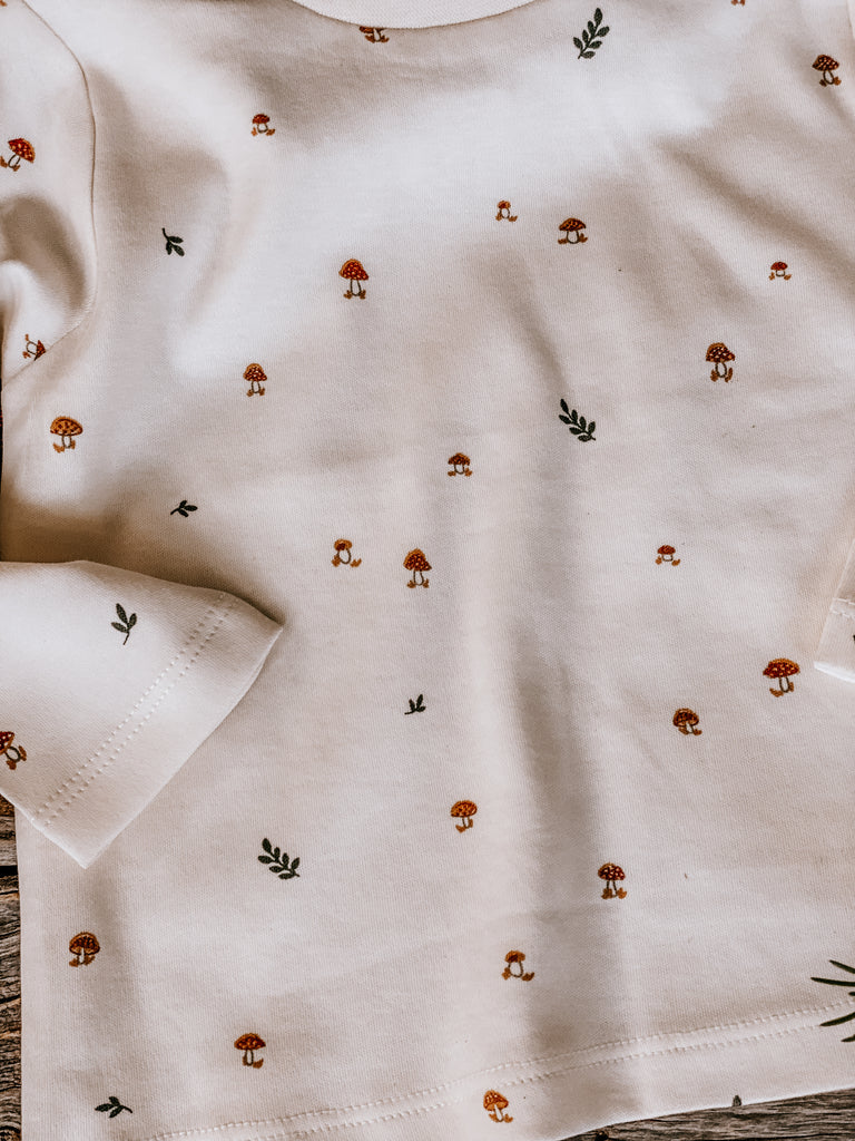Mushroom  | Long Sleeve Crew