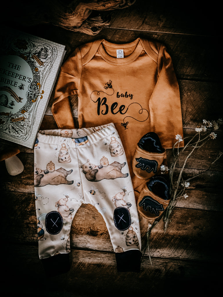 Baby Bee   |  Ginger  Onesie