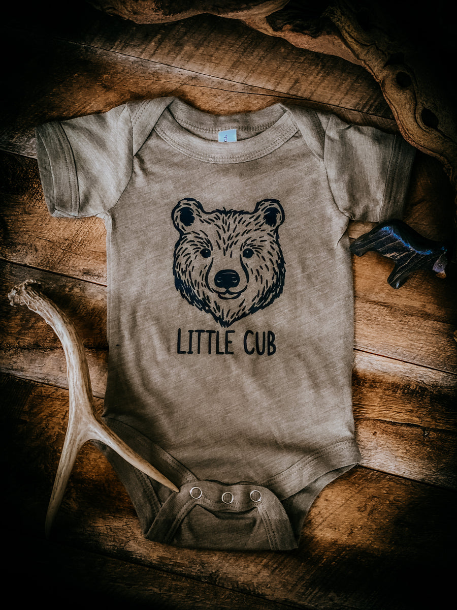 Little Cub  | Olive Onesie