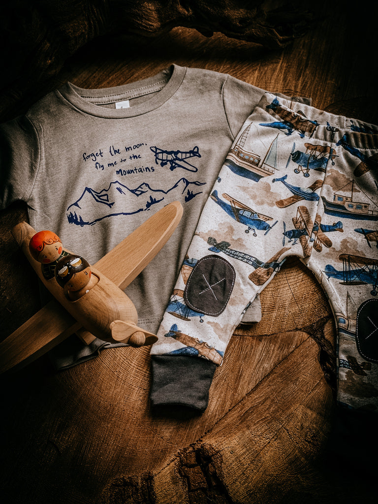 Fly Me |  Stone Tee