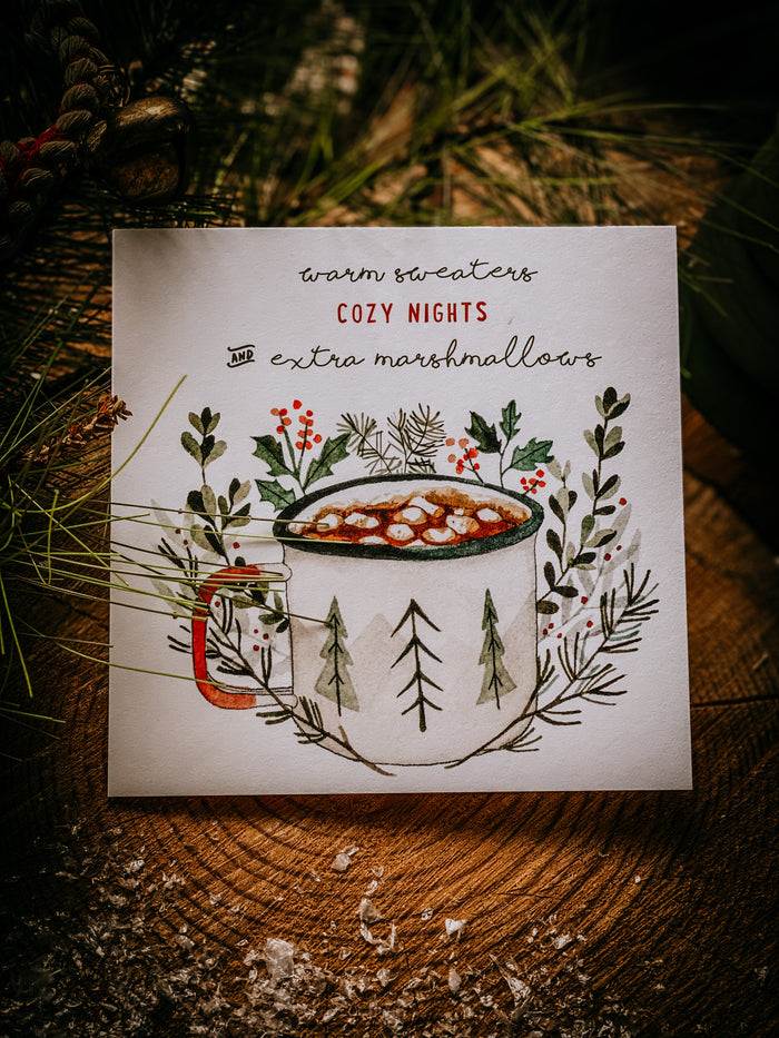 Cozy Nights Christmas  Card