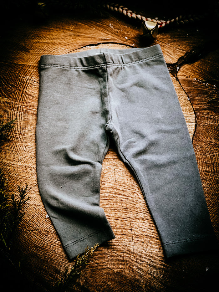 Pewter | Basic Leggings