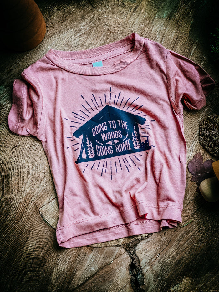 To the Woods  | Mauve Tee