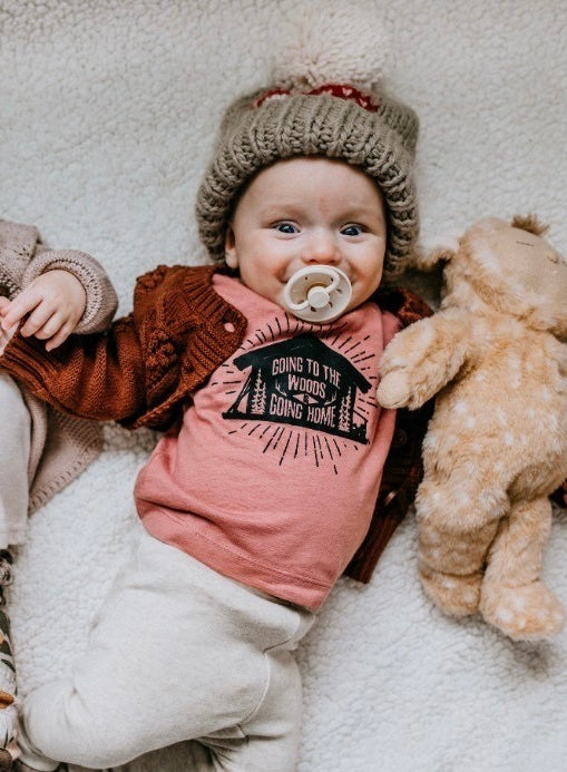 To the Woods  | Mauve Tee
